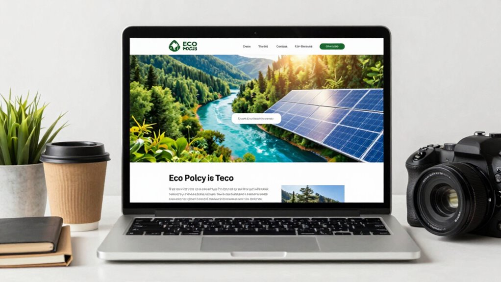 implement sustainable environmental policies