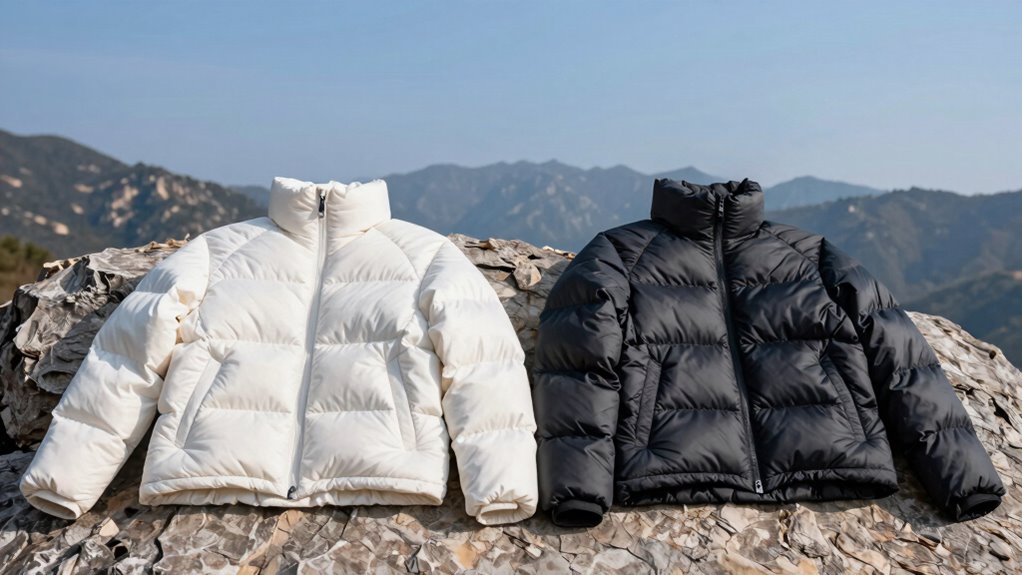 insulation comparison down versus synthetic