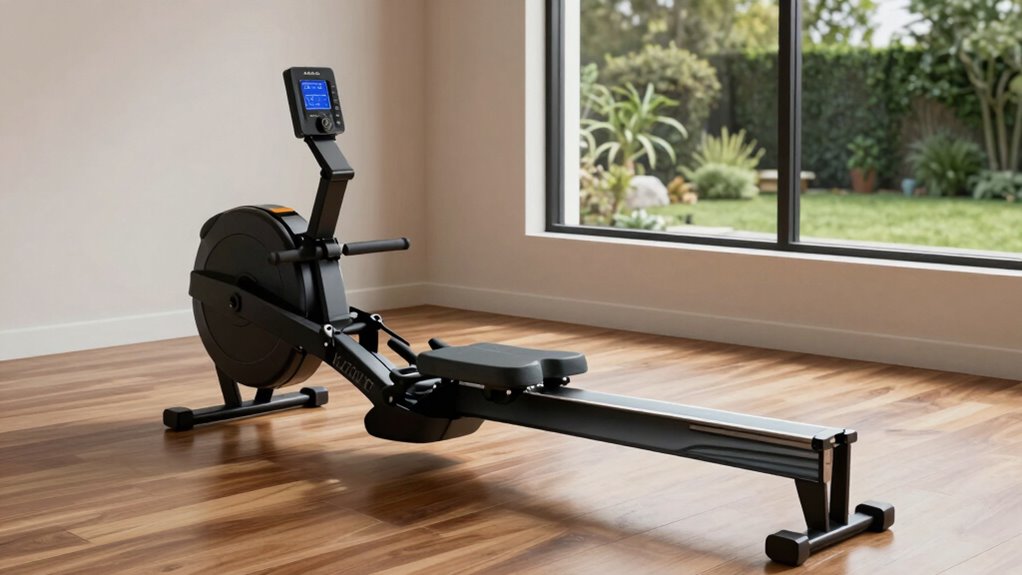 key rowing machine features