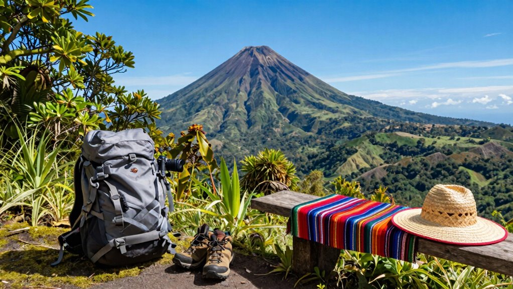 layered clothing for adventures