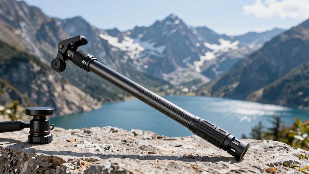 lightweight adjustable stable monopod