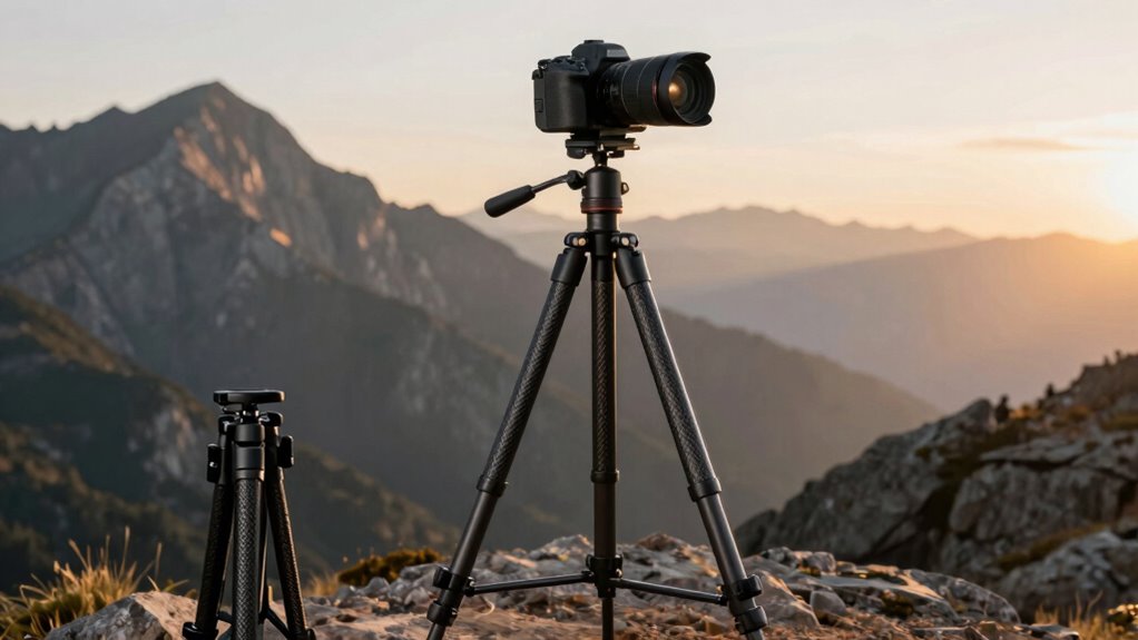 lightweight adjustable stable tripod