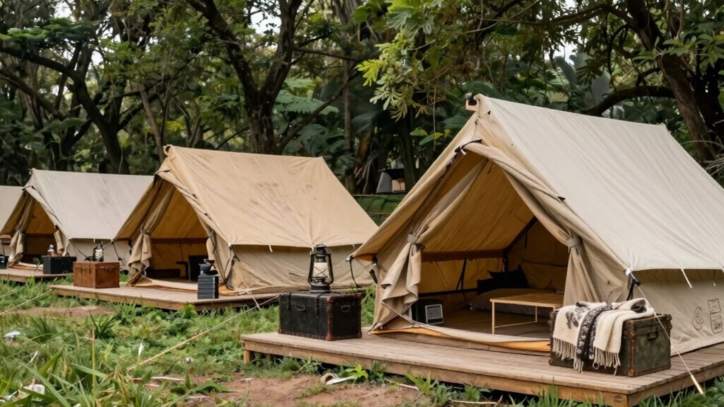 luxury outdoor camping gear