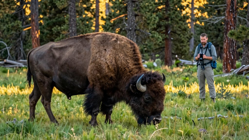 maintain safe wildlife distance