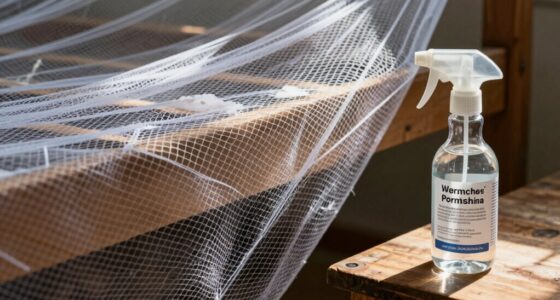 mosquito nets and permethrin