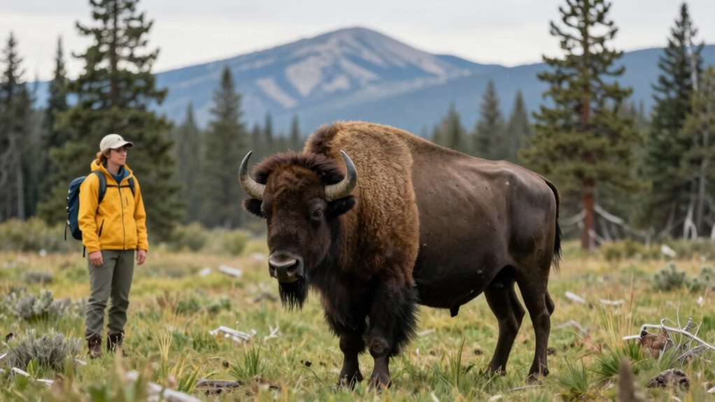 observe animal alert cues