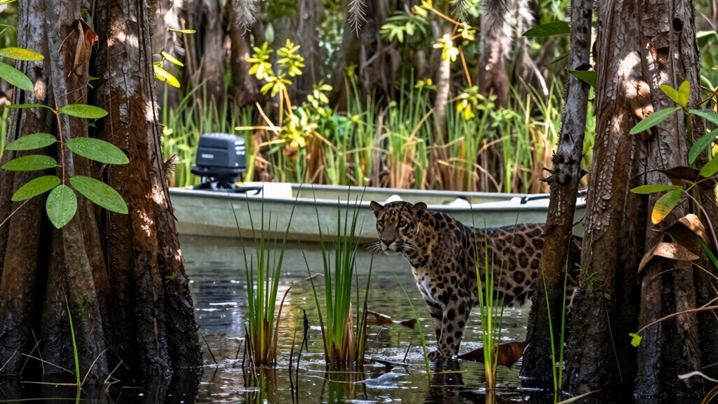 observe animals quietly respectfully