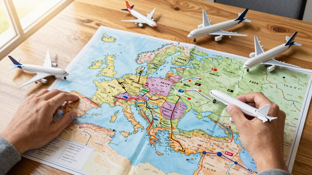 plan affordable multi country travel