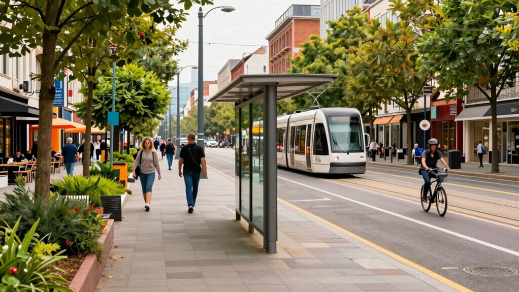 plan transit walkability routes