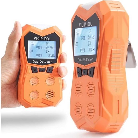 portable gas detection device