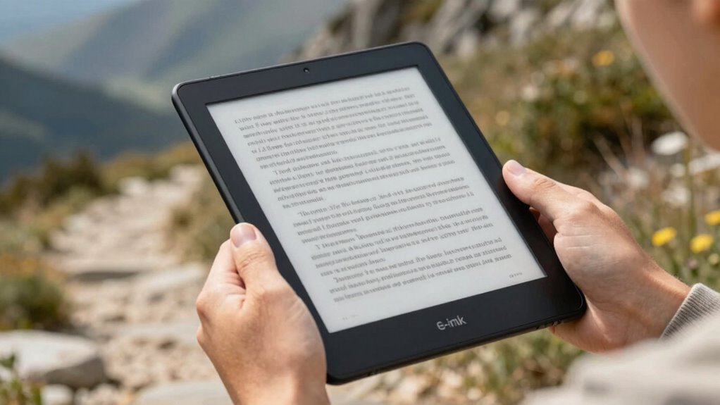 portable long lasting reading device