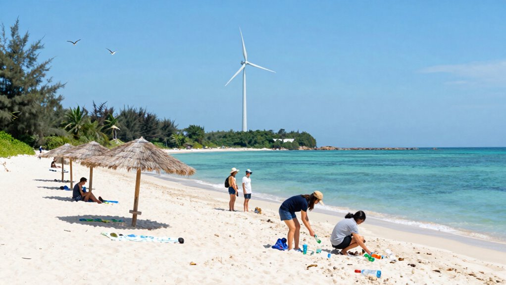 promote eco friendly beach practices