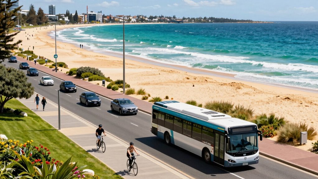 public transit beach access