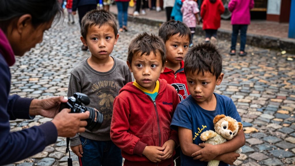 recognize child discomfort signs