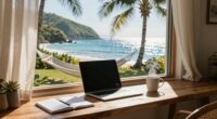 relaxed remote travel planning