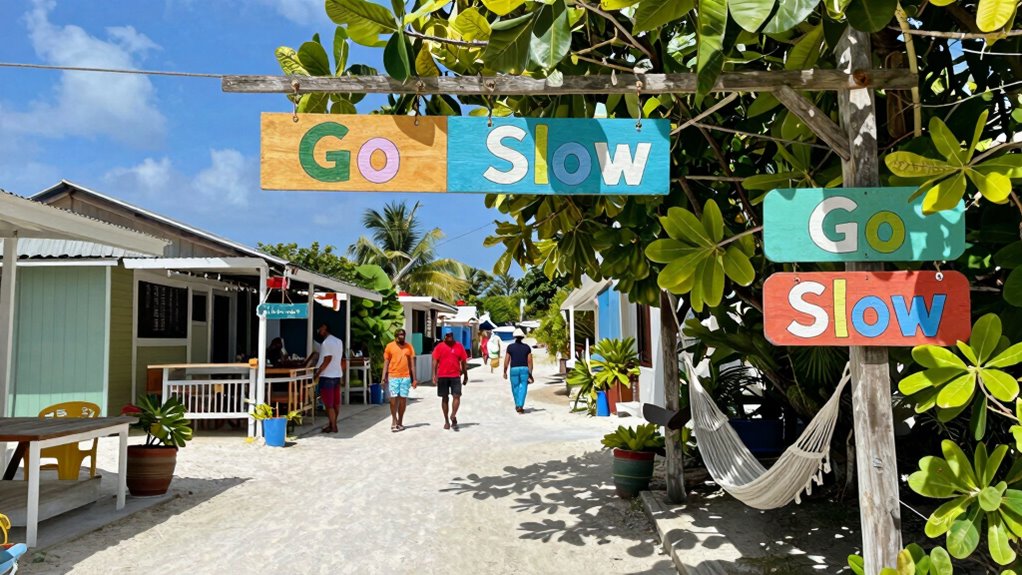 respect island s pace