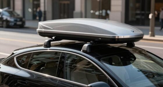 roof box impact on range