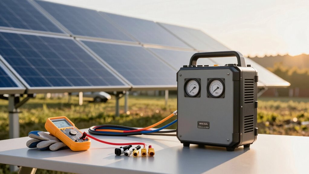 safe solar power pairing