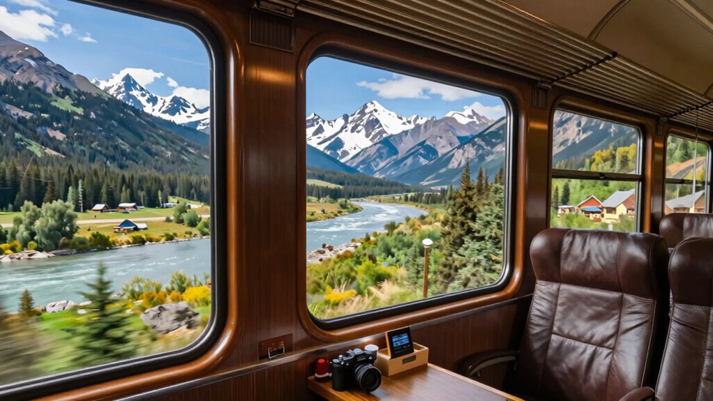 scenic train journey experience