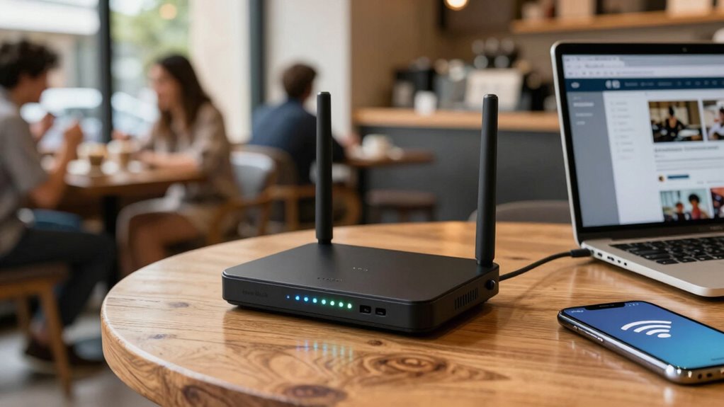 secure public wi fi access