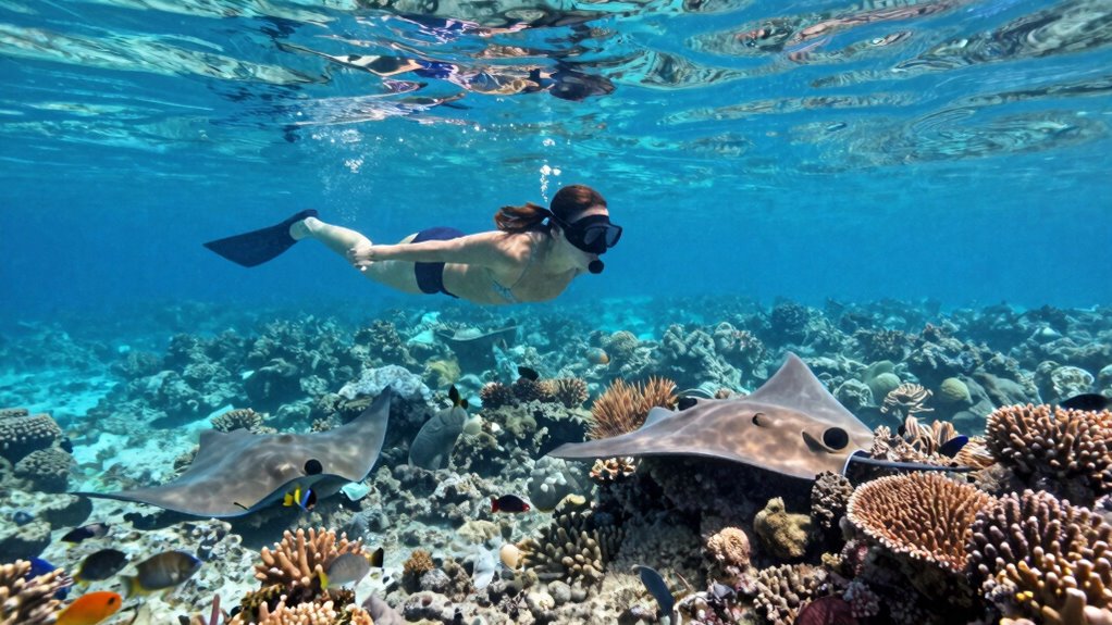 snorkel responsibly protect reef