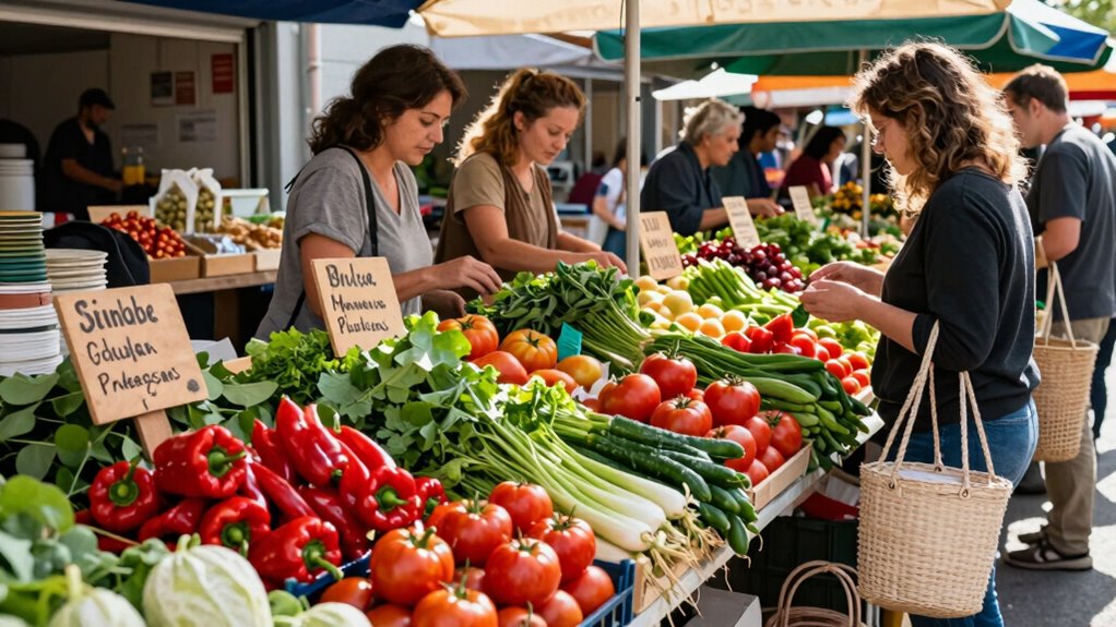 support local sustainable food