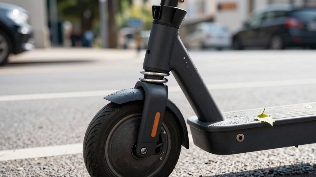 suspension enhances ride comfort