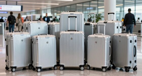 top aluminum luggage picks