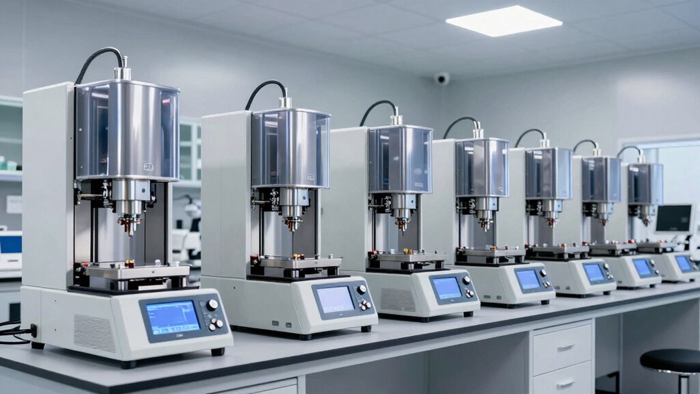 top bench compression machines