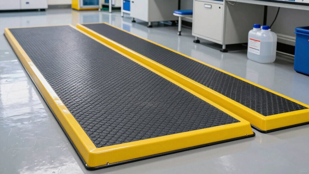 top chemical resistant anti fatigue mats