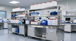 top chemical resistant shelving