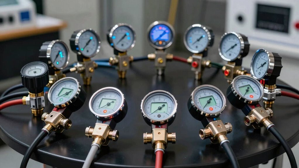 top digital pressure gauges