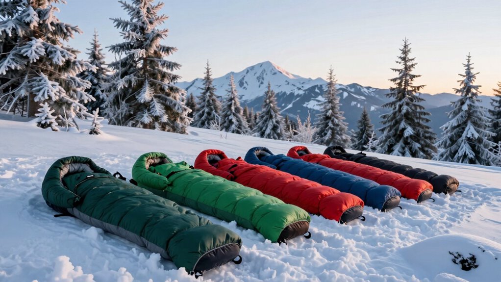 top down sleep bags