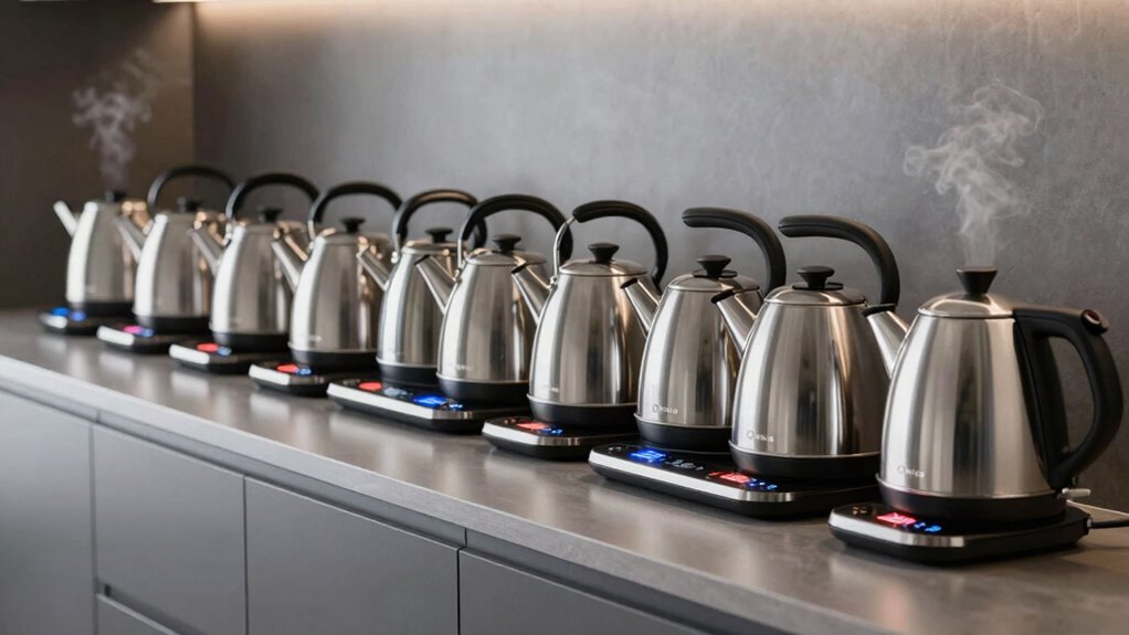 top electric kettle controls