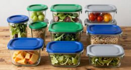 top glass meal prep sets