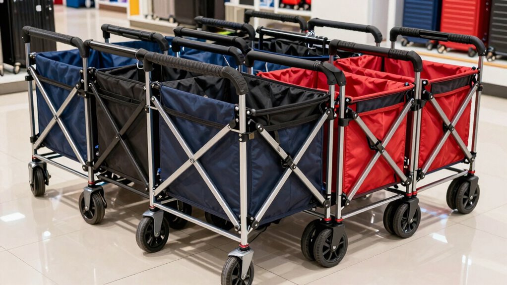 top heavy duty foldable carts