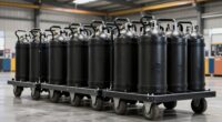 top heavy duty nitrogen carts