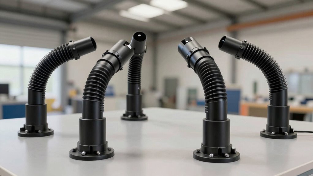 top local exhaust ventilation arms