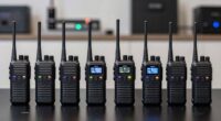 top long range rechargeable walkie talkies