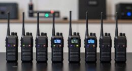 top long range rechargeable walkie talkies