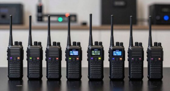 top long range rechargeable walkie talkies