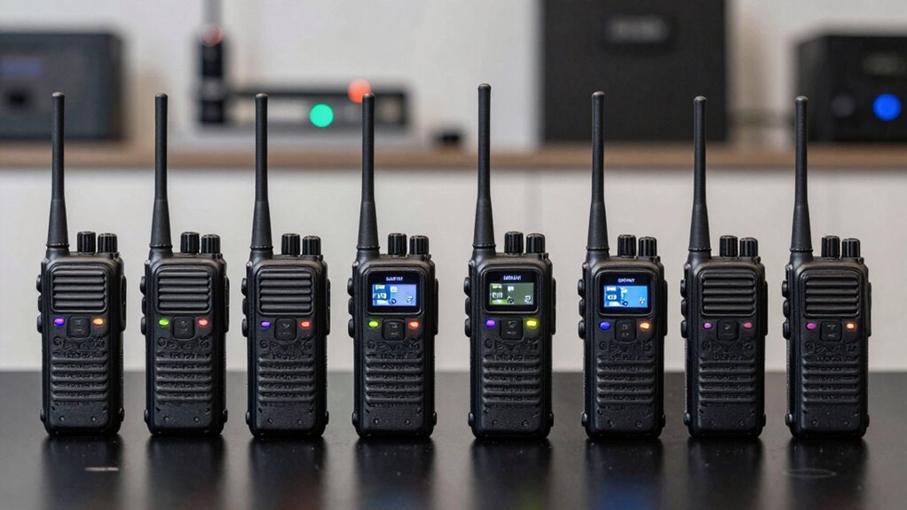 top long range rechargeable walkie talkies