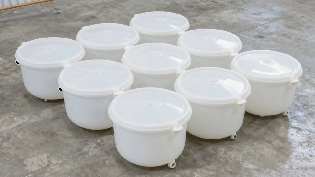 top polyethylene containment sumps