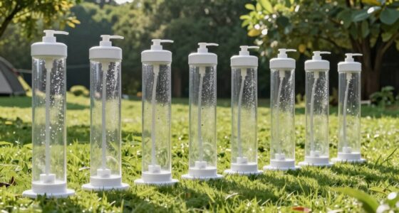 top portable pump showers