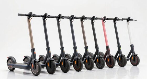 top solid tire electric scooters