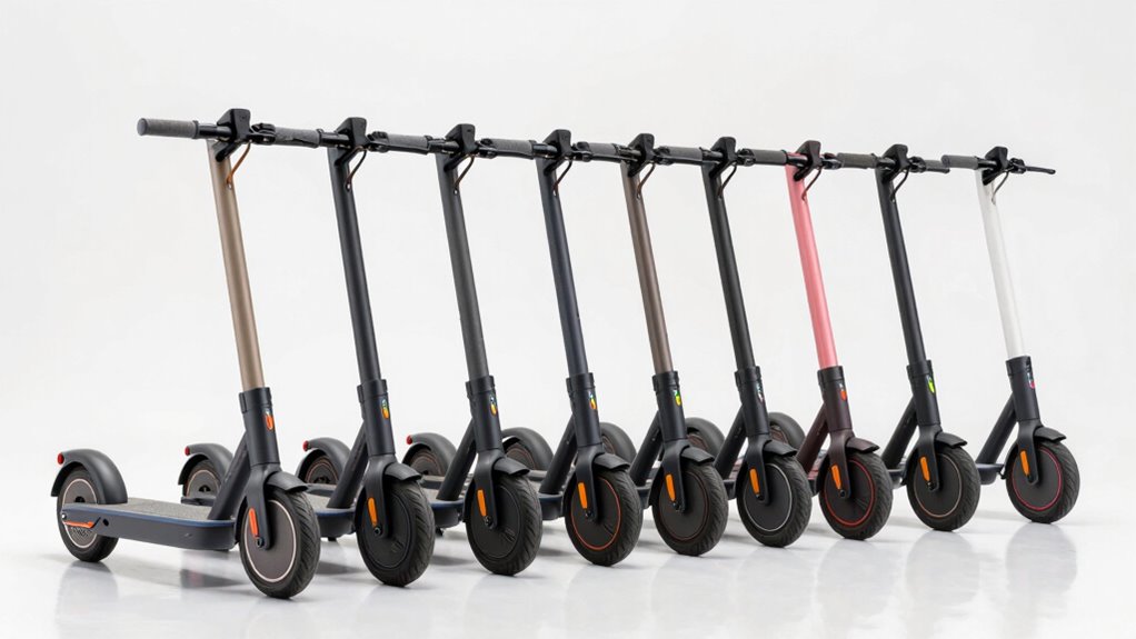 top solid tire electric scooters