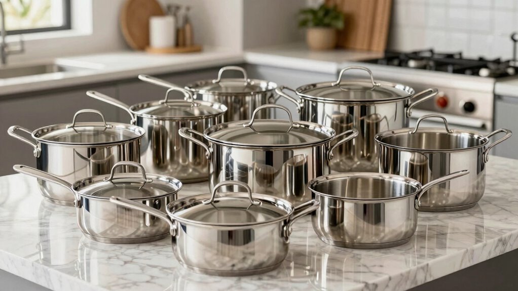 top stainless steel cookware sets