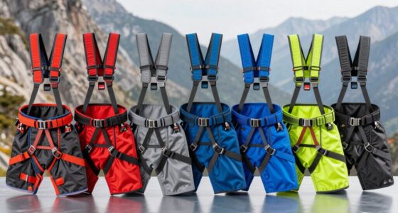 top travel climbing harnesses
