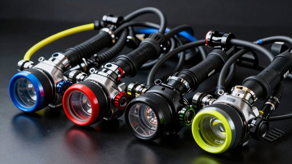 top travel scuba regulator sets