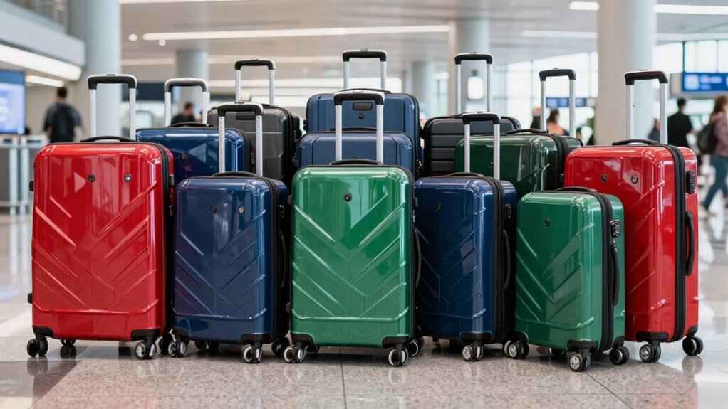 top tsa lock luggage sets